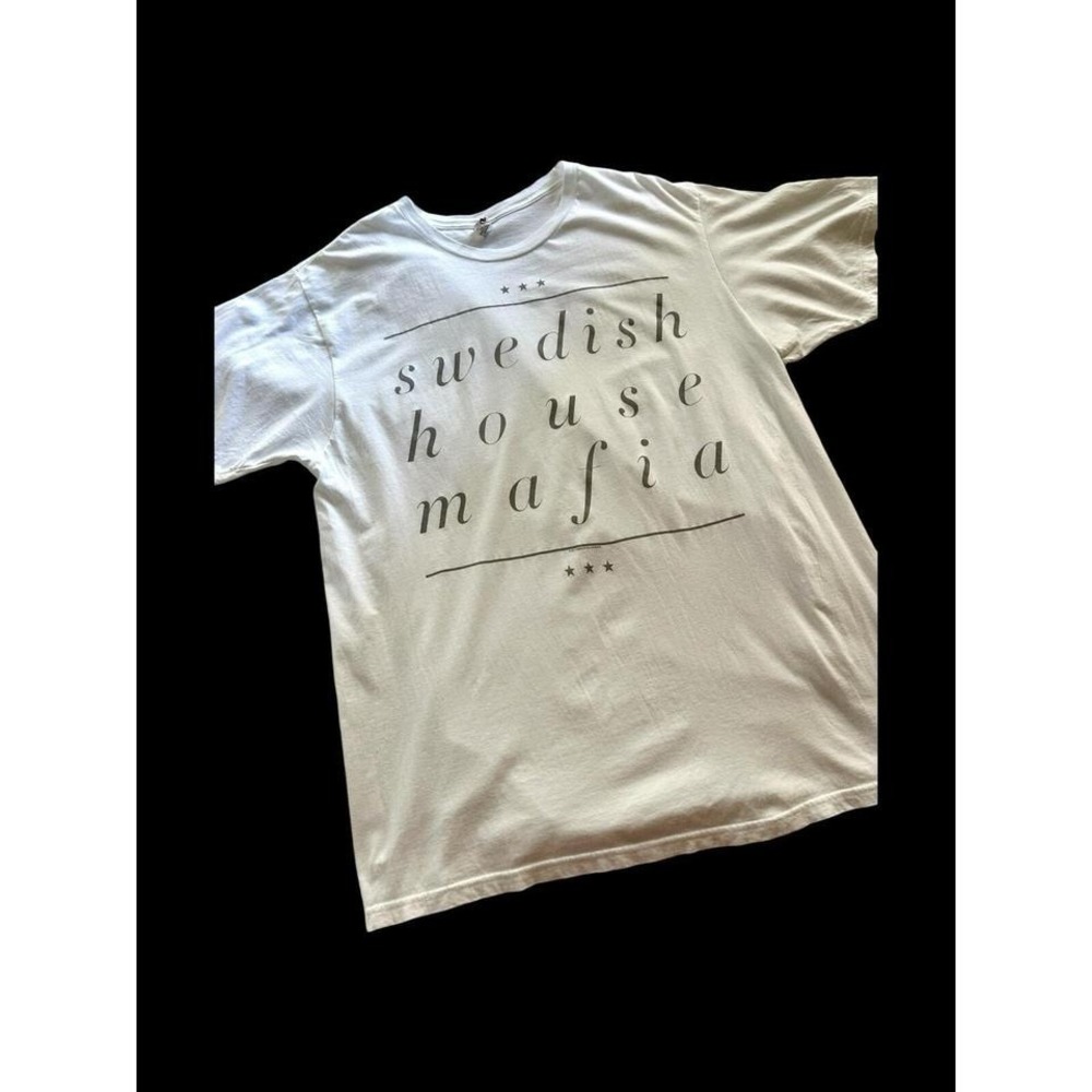 Swedish House Mafia Tour Tshirt 2012 Sz XL White House Music Rave